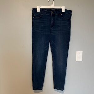 Liverpool Jeans Company Dark Blue Ankle Jeans